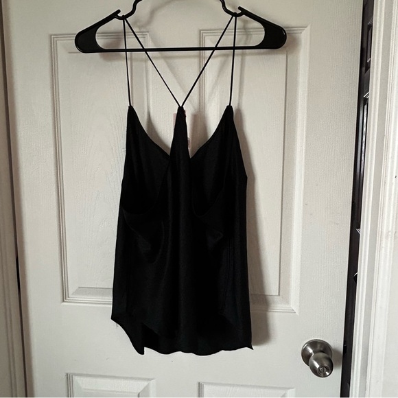 Victoria's Secret Black Backless Layering Camisole Top With Leopard Print - Picture 4 of 4